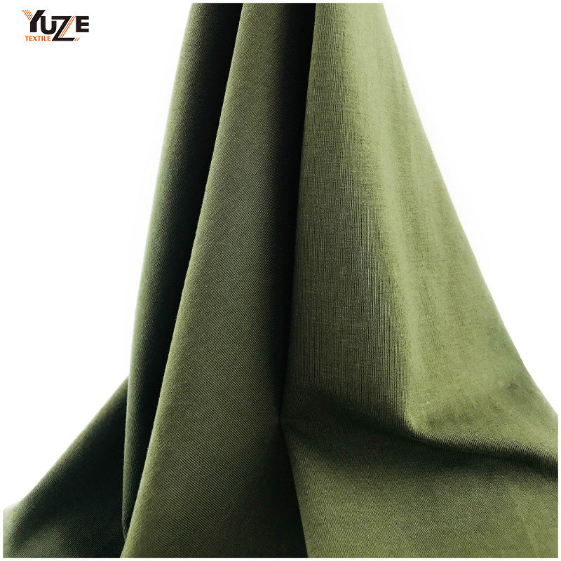 YZK-080029 40S CTN Span Jersey med enzymvask cool touch