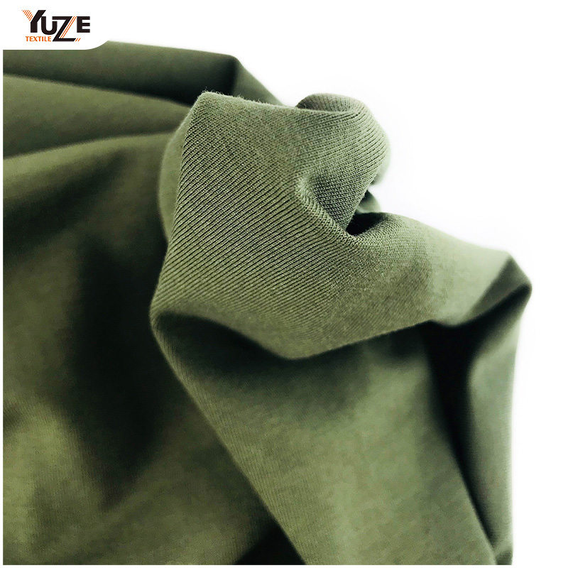 YZK-080029 40S CTN Span Jersey med enzymvask cool touch