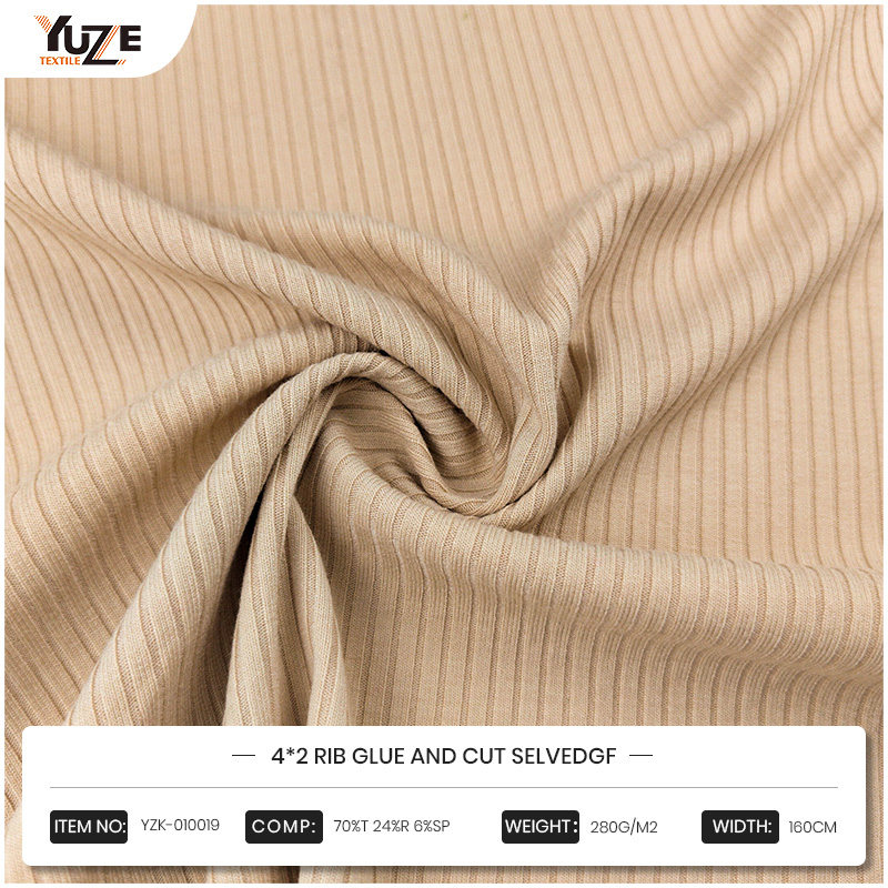 YZK-010019 4*2 Riblim og skåret Selvedgf