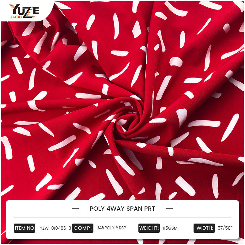 Alsidigheden af ​​4-vejs stretchvævede stoffer