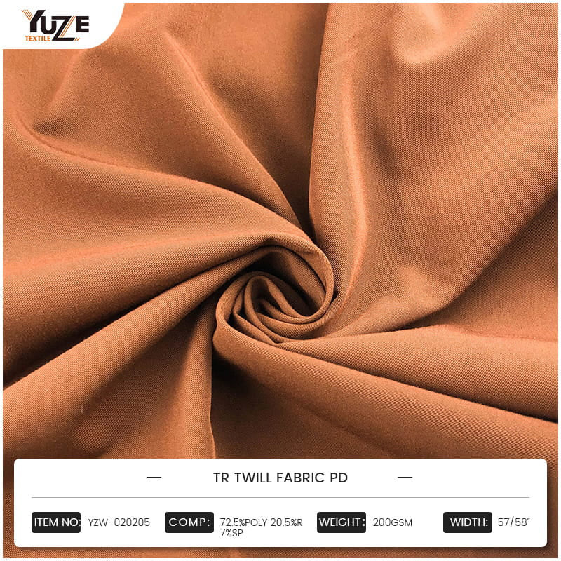 YZW-020205 TR Twill stof PD