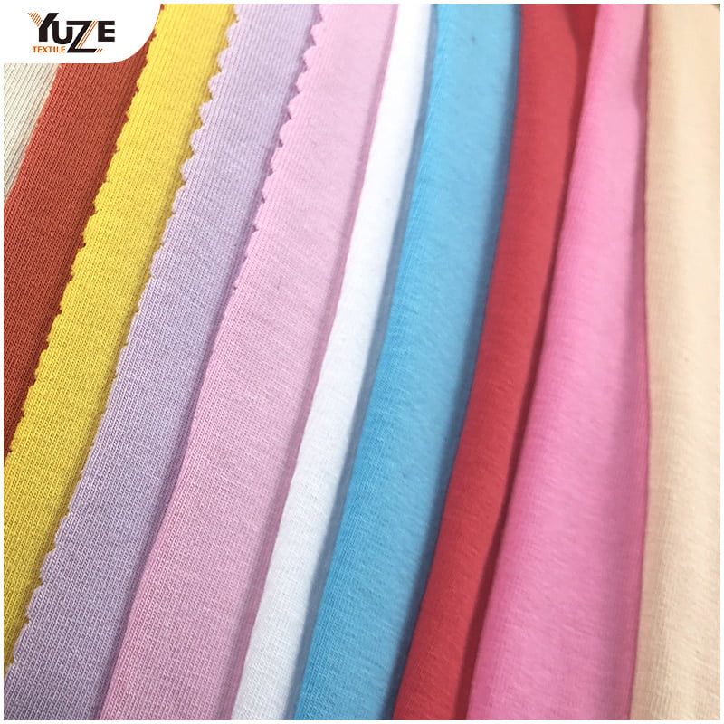 YZK-080028 30S COTTON SPANDEX ENZYM
