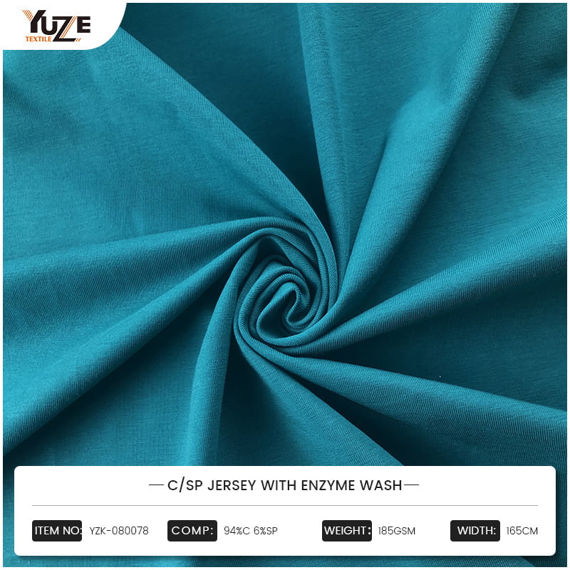 YZK-080078 CSP Jersey med enzymvask