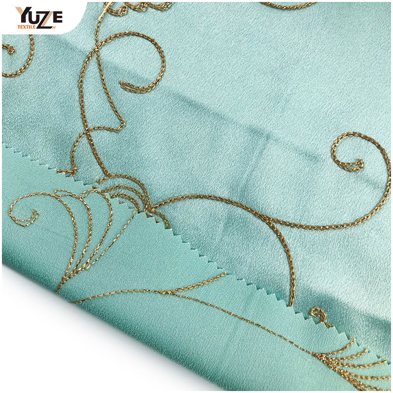 YZW-030141-3 Amerikansk satin PD-broderi