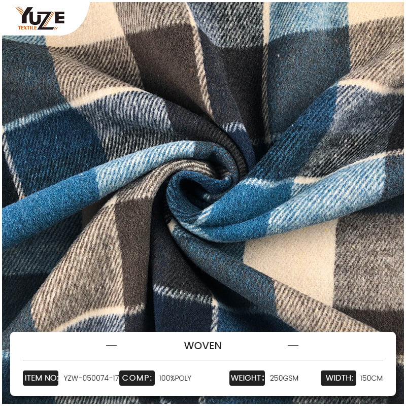 Vejledning til vævet stof: polyester, rayon, crepe bomuld og flannel